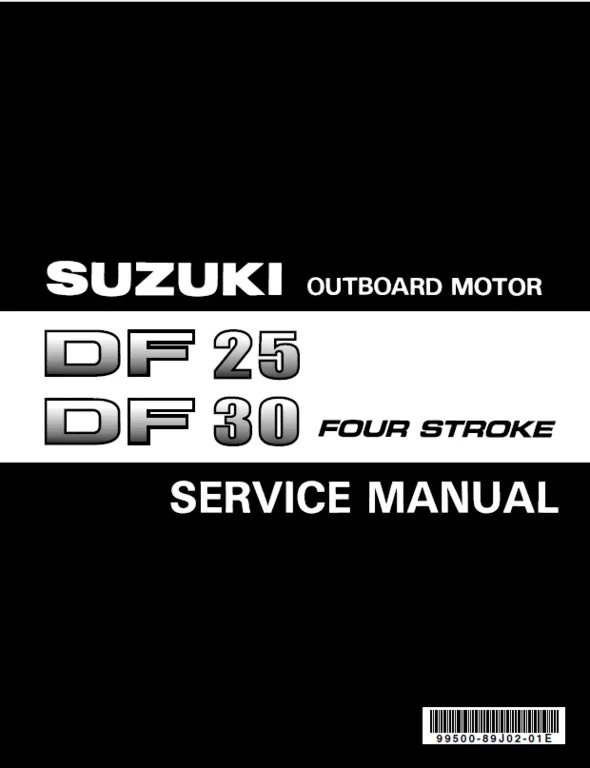 ����������� �� ������� �������� ������� Suzuki DF25-30 (eng)