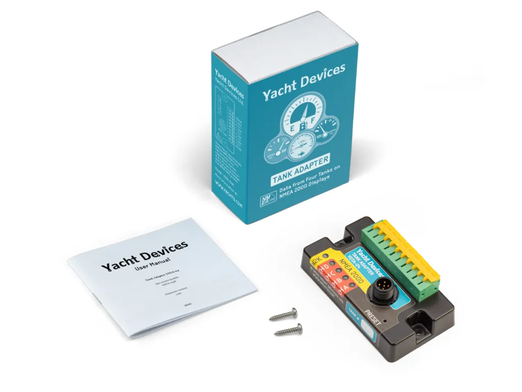 NMEA2000 ������� ��� �������� ������ �������� YDTA-04 NMEA 2000 Micro Male, 4 x Tanks