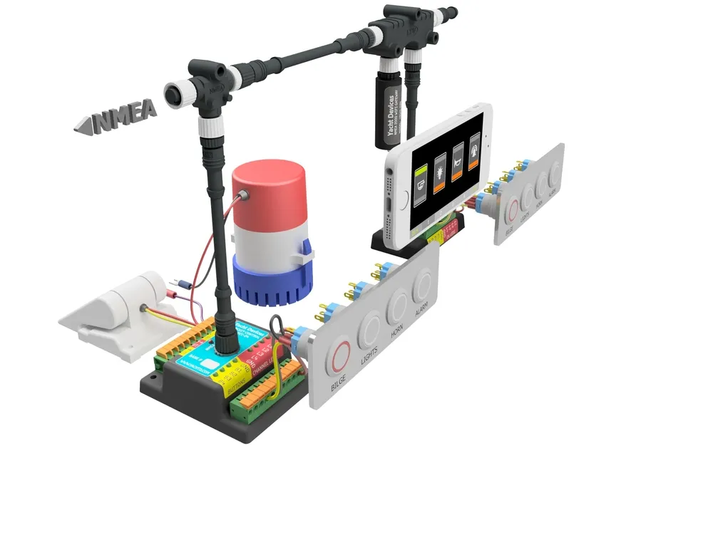 �������� ���� ���������� YDSC-04 NMEA 2000 Micro Male, 10 wire terminals