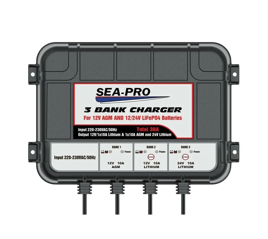�������� ���������� SEA-PRO (1�12� AGM,  1�12� � 1�24� LiFePO4) ��� ������� �������������