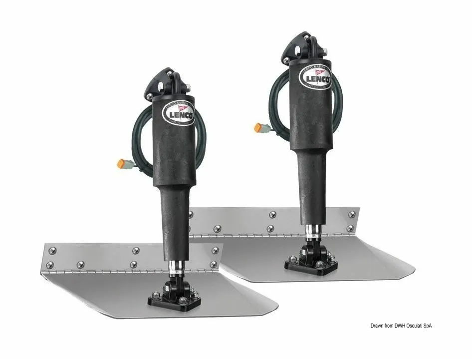 ��������� ����� Lenco 12x12 Standard Mount Trim Tab Kit 12v Requires Switch