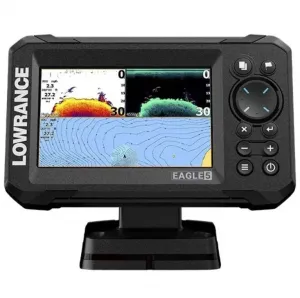 ������ Lowrance Eagle 5 � �������� SpliteShot HD ROW