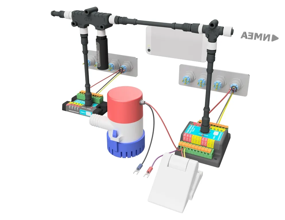 �������� ���� ���������� YDSC-04 NMEA 2000 Micro Male, 10 wire terminals