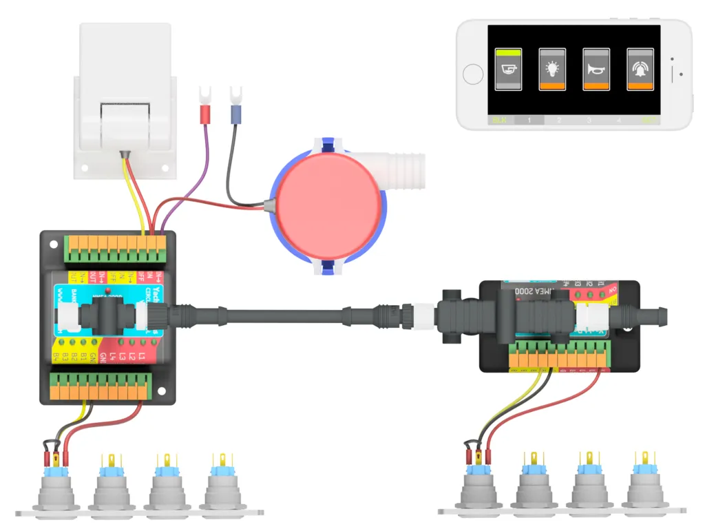 �������� ���� ���������� YDSC-04 NMEA 2000 Micro Male, 10 wire terminals