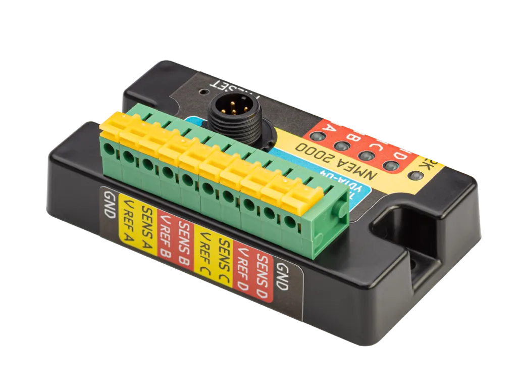 NMEA2000 ������� ��� �������� ������ �������� YDTA-04 NMEA 2000 Micro Male, 4 x Tanks